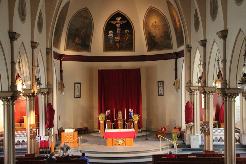 2018 Palm Sunday Easter Morning Saint Philip and Saint James Church, Phillipsburg, NJ